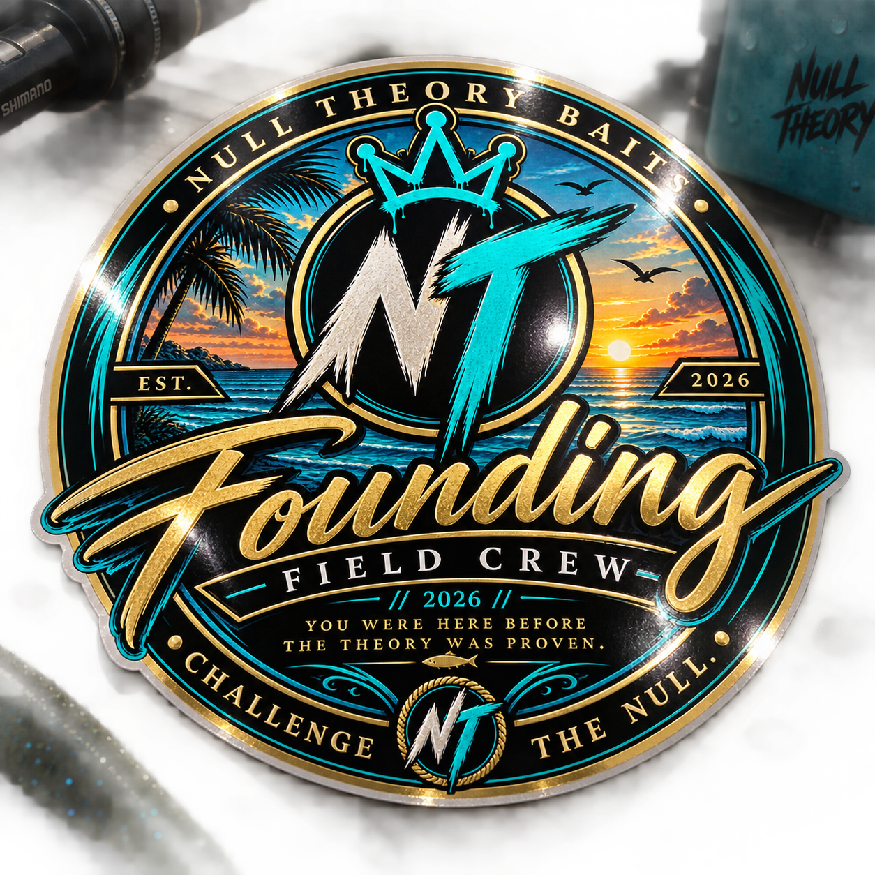 FOUNDING WINDOW STICKER